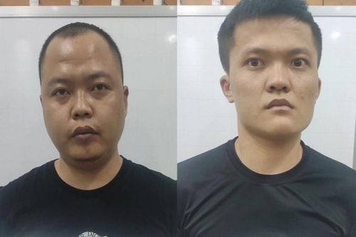 Bị bắt giữ, hai thanh niên tạt sơn đòi nợ xin tự khắc phục hậu quả