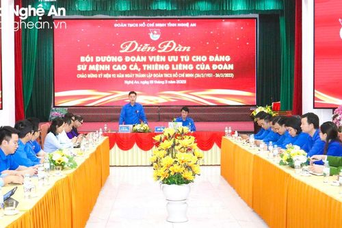 Bồi dưỡng đoàn viên ưu tú cho Đảng – Sứ mệnh cao cả, thiêng liêng của Đoàn