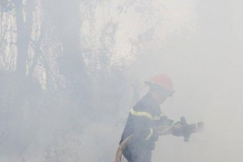 Đồng Nai: Cháy lớn từ rác sinh hoạt người dân đổ trộm