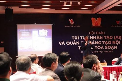 Bàn luận về ứng dụng Trí tuệ nhân tạo vào quản trị sáng tạo nội dung trong tòa soạn
