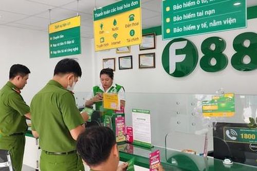 Công an TP.Cần Thơ kiểm tra 13 chi nhánh của Công ty F88