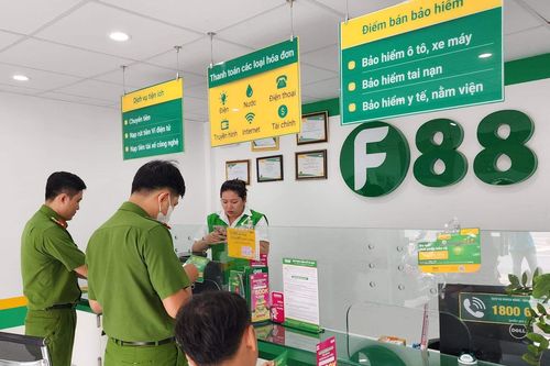 Công an kiểm tra 13 chi nhánh F88 ở Cần Thơ