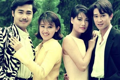 Lý Hùng, Trương Ngọc Ánh bên Quan Kế Huy 27 năm trước