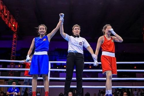 Nữ võ sĩ Ngọc Trân giành chiến thắng ở giải Vô địch Boxing thế giới 2023