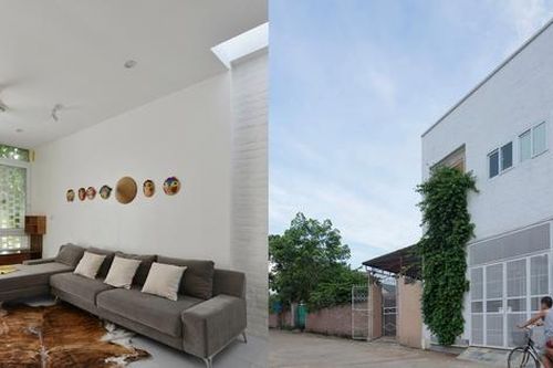 Ngỡ ngàng với kiến trúc của ngôi nhà xây trên thế đất xấu