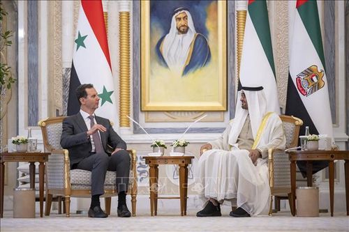 Tổng thống Syria thăm chính thức UAE, thúc đẩy cải thiện quan hệ