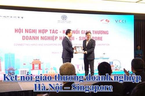Kết nối giao thương doanh nghiệp Hà Nội – Singapore