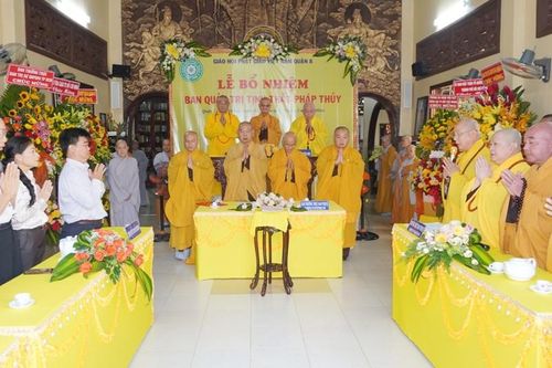 TP.HCM: Trao quyết định chuẩn y nhân sự Ban Quản trị tịnh thất Pháp Thủy (Q.8)