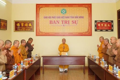 Đắk Nông: Ban Thường trực Ban Trị sự Phật giáo tỉnh triển khai công tác Phật sự