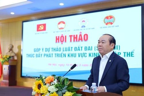 Cần có quy định riêng về đất đai đối với Hợp tác xã