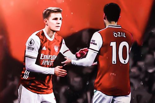 Phản ứng của Odegaard khi được so sánh với Ozil
