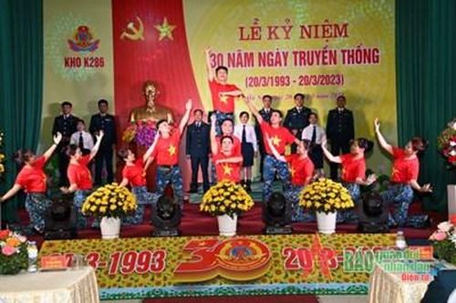 Kho K286 tổ chức kỷ niệm 30 năm Ngày thành lập