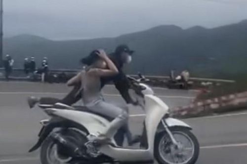 Xác minh, xử lý cặp đôi nam nữ làm 'tổ lái' trên đèo Hải Vân