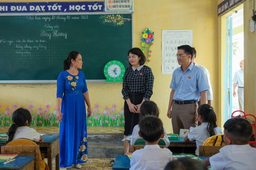 Giám sát thực hiện Chương trình mới tại trường học ở Sóc Trăng