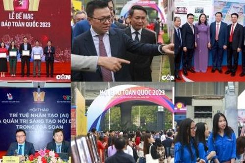 Hội Báo toàn quốc 2023: Để lại nhiều ấn tượng sâu sắc đối với giới báo chí và công chúng