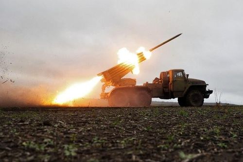 Video Nga tác chiến với cặp 'song sát' pháo Grad và Msta-S ở Ukraine