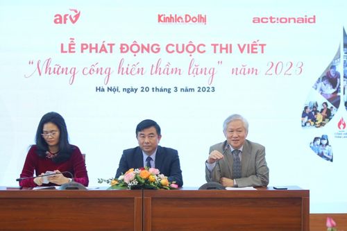 Phát động cuộc thi 'Những cống hiến thầm lặng' lần thứ 3