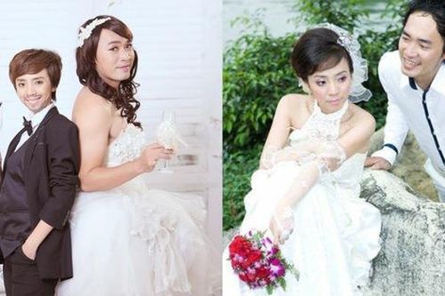 Thu Trang và Tiến Luật đăng loạt ảnh cưới 'để đời' trong ngày Quốc tế hạnh phúc