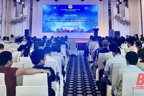 Hiệu quả bước đầu thực hiện thí điểm hệ thống đăng ký, giải quyết chính sách trợ giúp xã hội trực tuyến