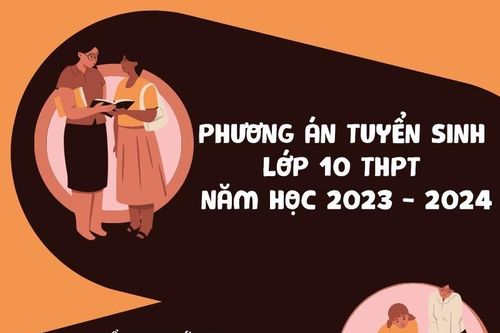 Phương án tuyển sinh vào lớp 10 THPT năm học 2023-2024