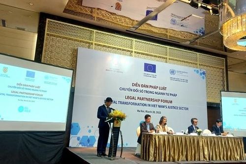 Đẩy mạnh chuyển đổi số trong ngành tư pháp