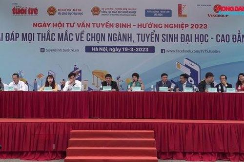 Ngày hội tư vấn tuyển sinh và hướng nghiệp 2023 tại Hà Nội