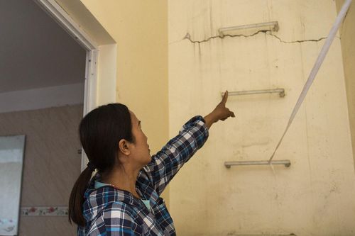 Dân 'tố' nhà thầu dự án Ba Sao - Bái Đính nổ mìn khiến nhà cửa nứt toác