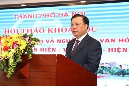 Huy động các giá trị và nguồn lực văn hóa xây dựng Thủ đô 'Văn hiến - Văn minh - Hiện đại'