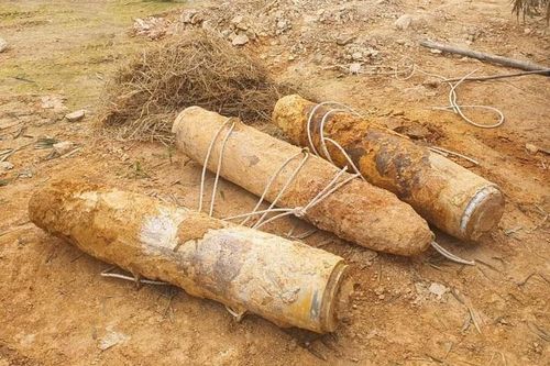 Nghệ An: Hủy nổ 3 quả bom còn sót lại sau chiến tranh