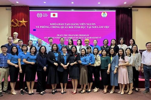 Đào tạo giảng viên nguồn về phòng, chống quấy rối tình dục tại nơi làm việc