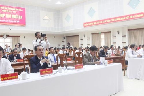 KHAI MẠC KỲ HỌP THỨ MƯỜI BA, HĐND TỈNH QUẢNG NAM KHÓA X: Nhiều nội dung thực tiễn đặt ra cần phải giải quyết