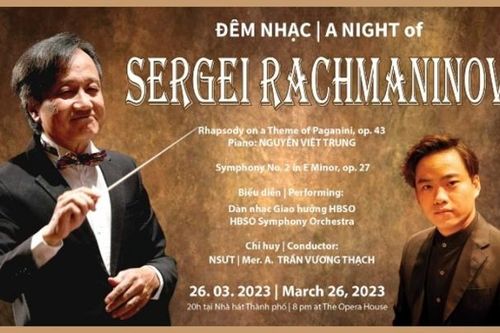 Âm nhạc lãng mạn Rachmaninov đến với TP Hồ Chí Minh
