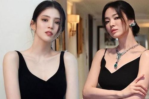 Cú bắt tay của Song Hye Kyo và bản sao
