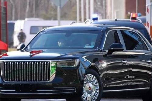 Cận cảnh chiếc limousine Hồng Kỳ được Chủ tịch Trung Quốc Tập Cận Bình sử dụng trong chuyến thăm Nga
