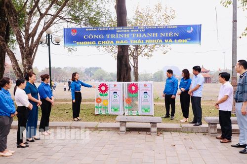 Tuyên truyền phòng, chống rác thải nhựa và bảo vệ môi trường tại Hoa Lư