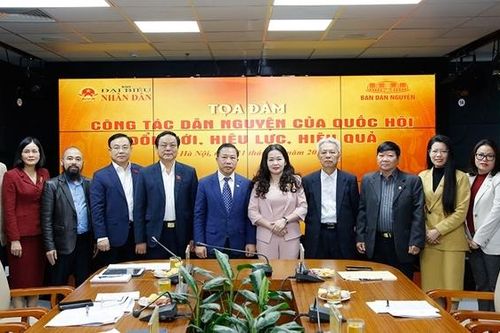 Tọa đàm 'Công tác dân nguyện của Quốc hội: Đổi mới, hiệu lực, hiệu quả'