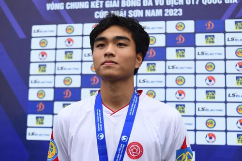 Cầu thủ xuất sắc nhất U17 Quốc gia mơ được dự V-League, khoác áo tuyển Việt Nam