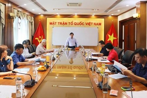 Phát huy vai trò của các cá nhân tiêu biểu trong hoạt động của UBTƯ MTTQ Việt Nam