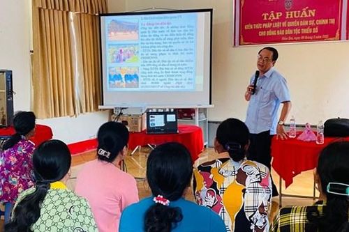 Cà Mau: Đẩy mạnh công tác tuyên truyền phòng, chống tội phạm về ma túy vùng đồng bào DTTS