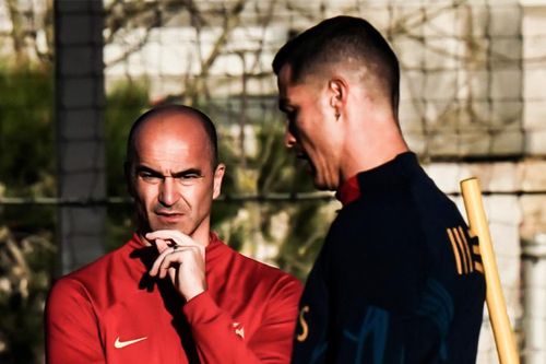 Buổi tập đầu tiên của Ronaldo dưới thời tân HLV Martinez