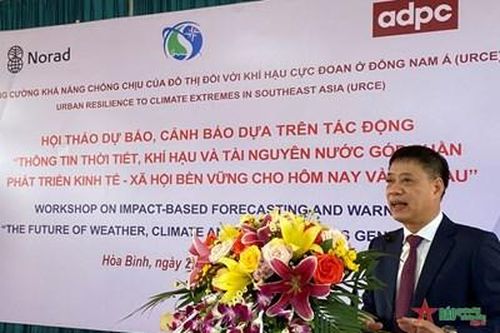 Dự báo, cảnh báo khí tượng thủy văn góp phần phát triển kinh tế-xã hội