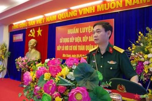 Cục Quân nhu tập huấn sử dụng bếp dầu, bếp điện, bếp lò hơi cơ khí cho các đơn vị khu vực phía Nam