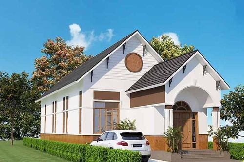 10 mẫu nhà cấp 4 gác lửng 'vừa nhìn đã mê'
