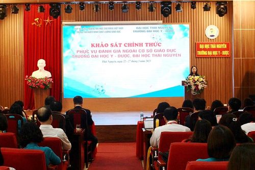 Trường ĐH Y - Dược (ĐH Thái Nguyên) khai mạc khảo sát đánh giá ngoài cơ sở GD