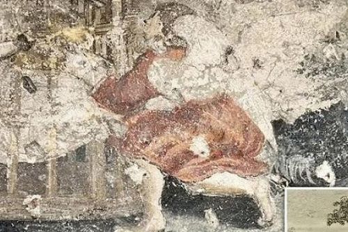 Mỹ: Tìm thấy bức tranh tường cổ 400 năm tuổi khi sửa chữa căn hộ