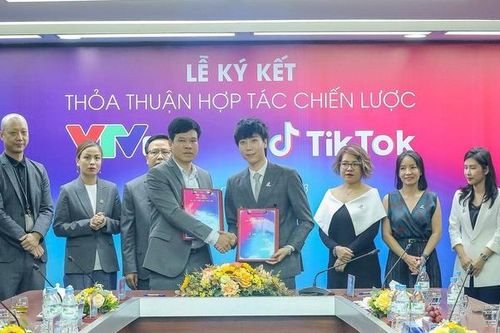 Truyền hình Cáp Việt Nam (VTVcab) và TikTok vừa kí hợp tác chiến lược
