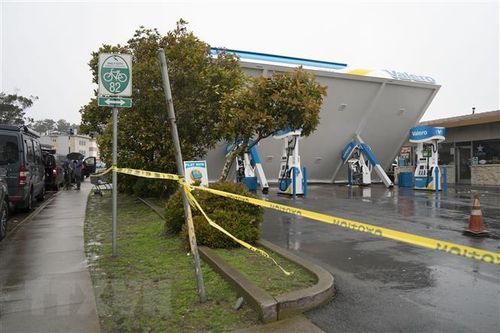 Mưa lớn tiếp tục hoành hành tại bang California của Mỹ