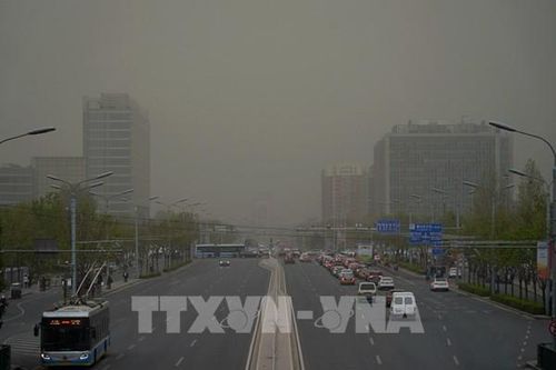 Trung Quốc ban bố cảnh báo màu vàng về bão cát tại nhiều khu vực