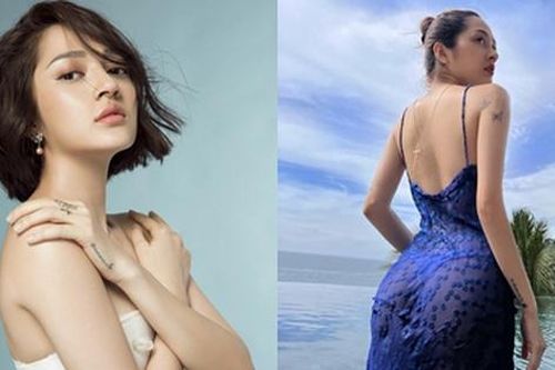 Bảo Anh khoe dáng hậu nghi vấn sinh con