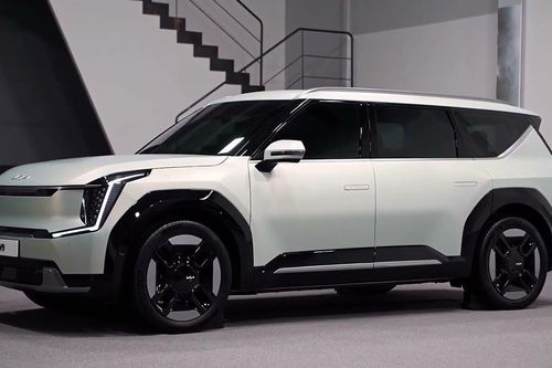 SUV thuần điện cỡ lớn Kia EV9 2024 ra mắt với ngoại hình 'miễn chê'